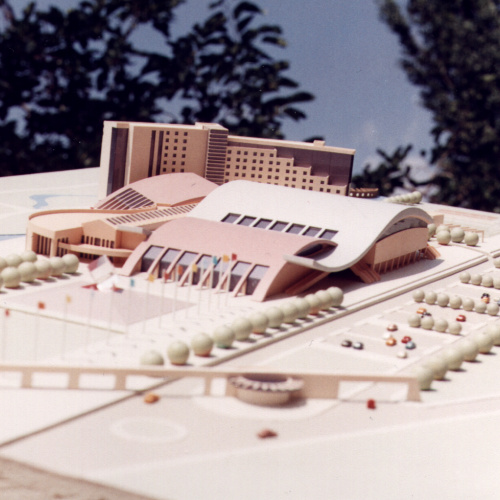 sports center and hotel
