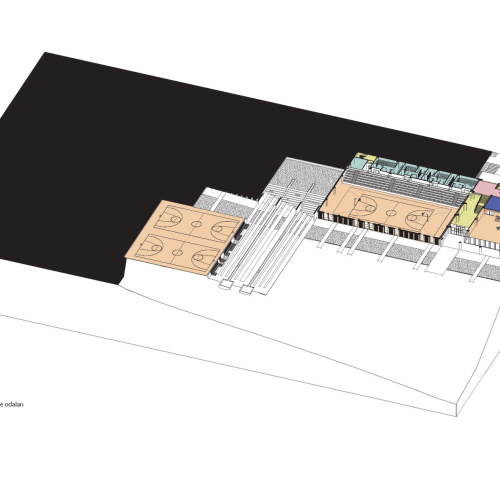karabük university swimming pool and sports hall