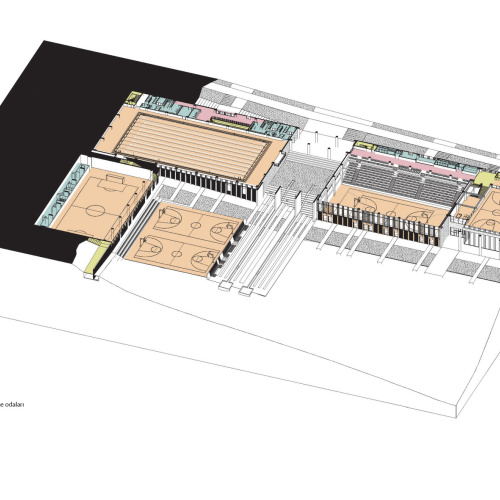 karabük university swimming pool and sports hall