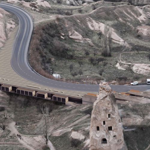 nevşehir kentsel çevre düzenleme - uchisar