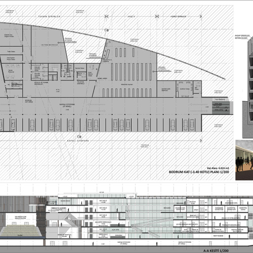 çukurova mn. service bulding and cultural center