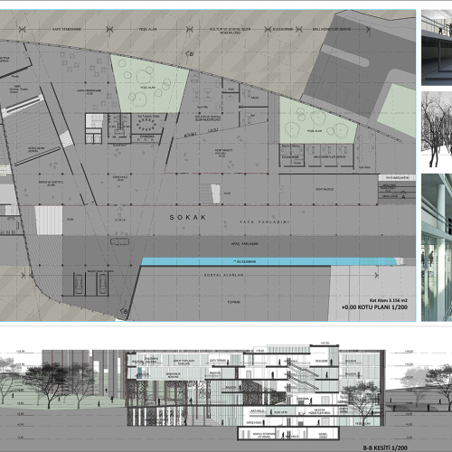 çukurova mn. service bulding and cultural center